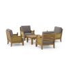 Luxe 5-Piece Modular Deep Seating Set