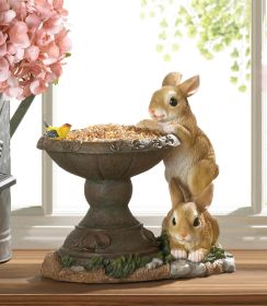 Bunny Bird Feeder
