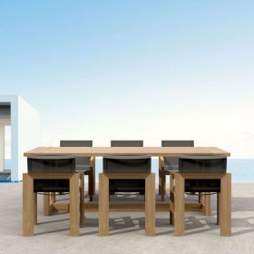 Smyrna 7-Piece Dining Table Set (SET-856)