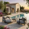 Coronado 5-Piece Aluminum Deep Seating Set