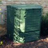 Heavy Duty Plastic 32-Cubic ft. Home Compost Bin Composter