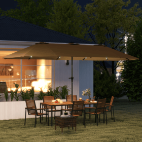 Half Umbrella Outdoor Patio
