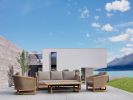 Catania 4-Piece Deep Seating Set (SET-333)